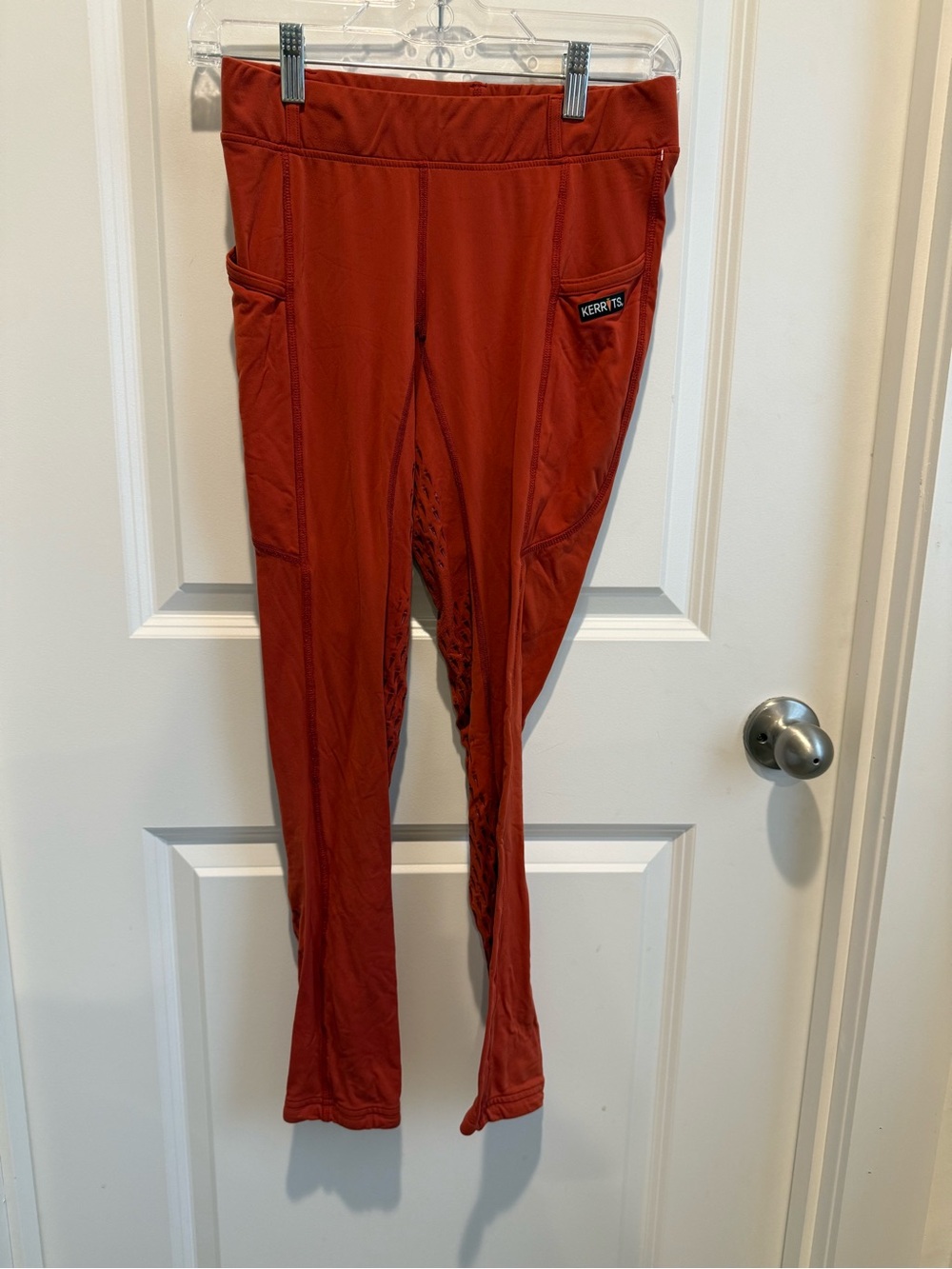 Kerrits Rust Full Seat Grip Riding Leggings Equestrian Pants M